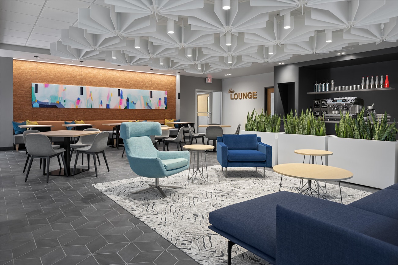 Lightart echo lưới trục quán cà phê web 1